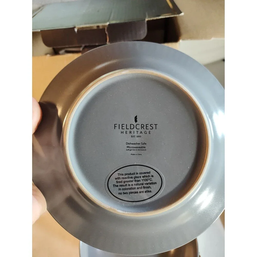 Fieldcrest Heritage 10 Pc Cambria Dinnerware St Missing 2 Dinner Bowls USA 1 179